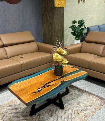 Sunset River Epoxy Coffee Table image 4